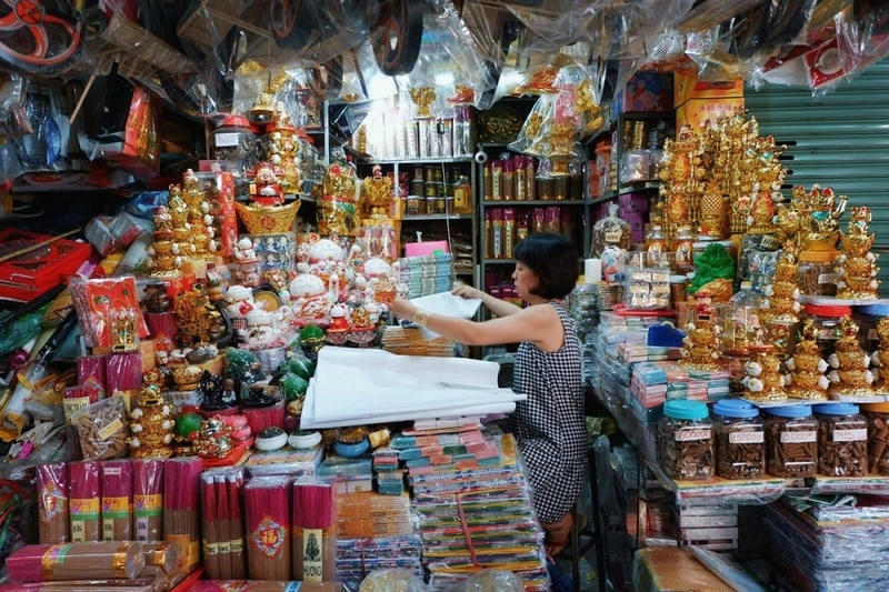 Chợ Đông Ba Huế nhộn nhịp với hàng hóa đa dạng