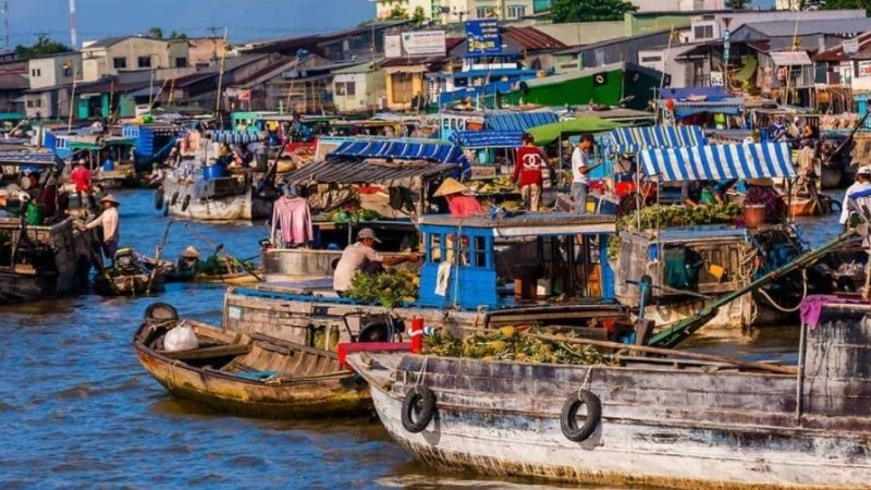 Chợ truyền thống miền Tây giữ hồn quê xưa