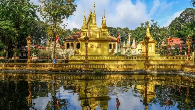 Chùa Âng Trà Vinh ảnh đẹp kiến trúc độc đáo