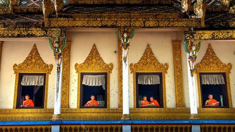 Chùa Dơi Sóc Trăng ảnh đẹp kiến trúc độc đáo