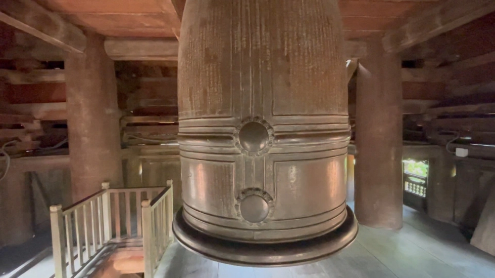 Chùa Keo nổi bật với không gian yên tĩnh hiếm có