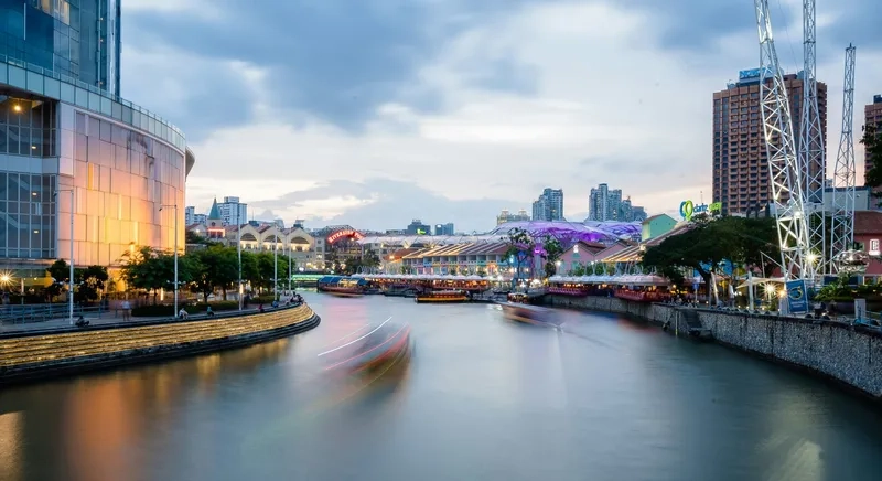 Clarke Quay thiên đường giải trí của Singapore