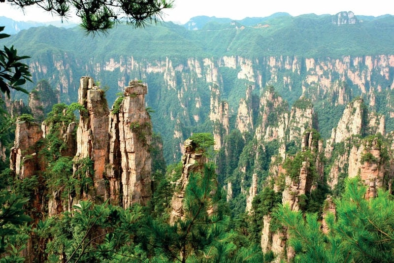 Tham quan vườn quốc gia trương gia giới ở trung quốc kỳ thú