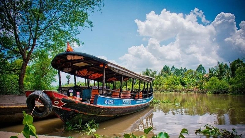 Cảnh quan Cù lao An Bình đẹp dịu dàng thanh bình