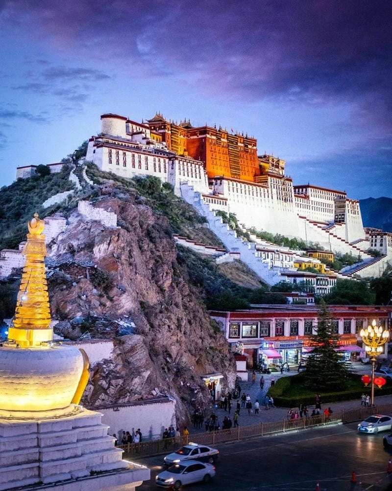 Tham quan Cung điện Potala khám phá kiến trúc độc đáo