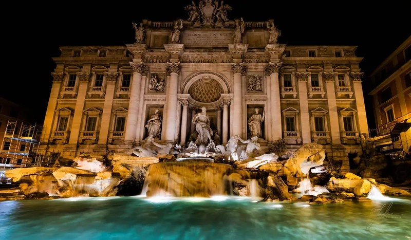 Lịch sử hình thành và phát triển của Đài phun nước Trevi