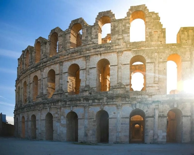 Hành trình tới Tunisia Đấu trường La Mã El Jem di sản cổ đại
