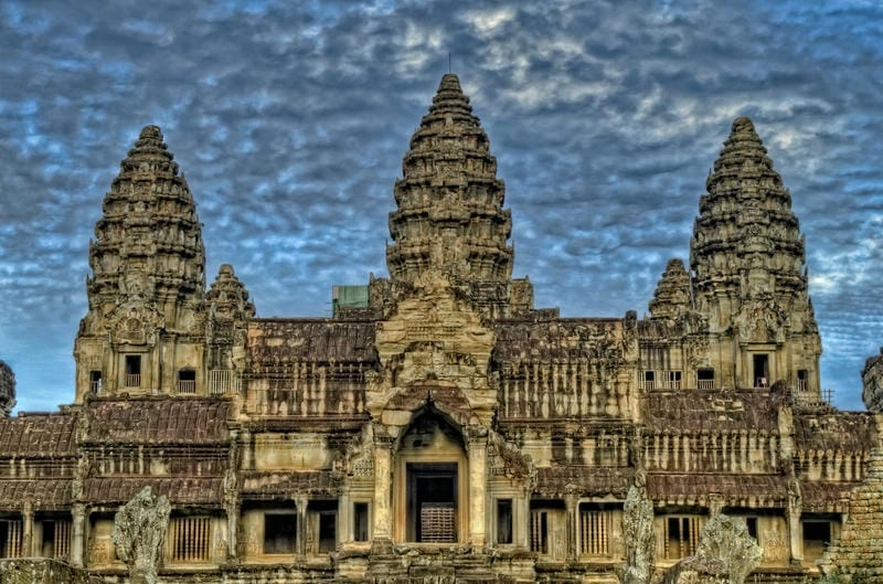 Tinh xảo từng chi tiết điêu khắc Angkor Wat