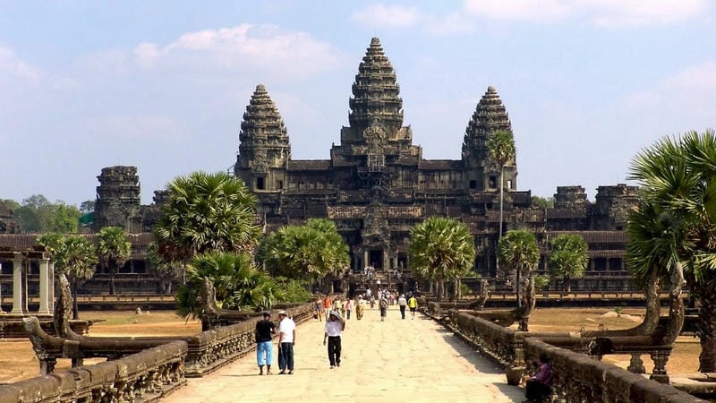 Nét độc đáo từ kiến trúc Angkor Wat