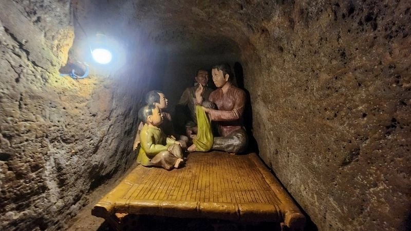 Hầm trú ẩn chiến tranh bảo vệ người dân kiên cường