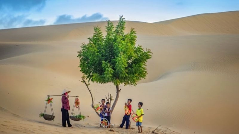 Cách di chuyển đến đồi cát Nam Cương