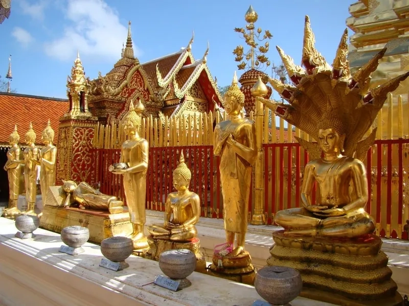 Đồi Doi Suthep là điểm đến không thể bỏ lỡ