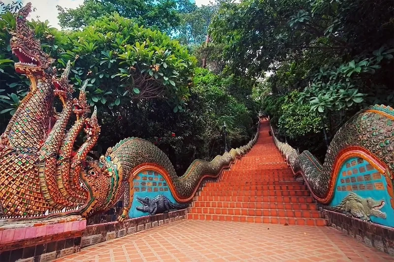 Đồi Doi Suthep là nơi lý tưởng để thư giãn