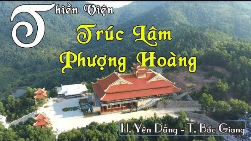 Thiền viện Trúc Lâm Phượng Hoàng hiện ra như một viên ngọc quý giữa đại ngàn