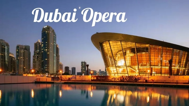 Kiến trúc ấn tượng của Dubai Opera