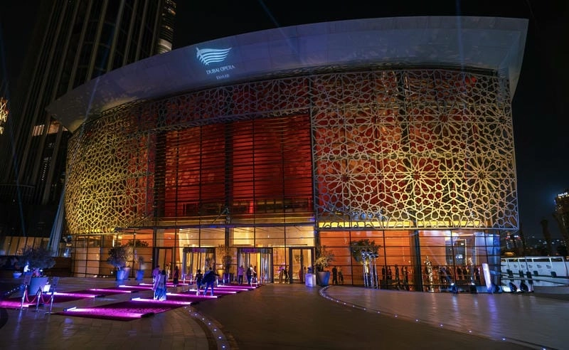 Chiêm ngưỡng kiến trúc ấn tượng của Dubai Opera