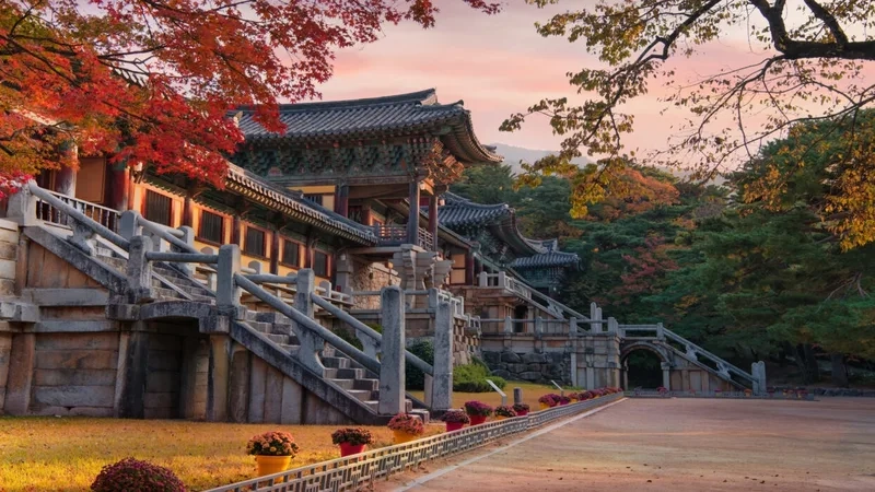 Gyeongju đẹp như bức tranh cổ tích mùa thu