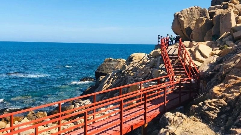 Cảnh đẹp Hang Rái làm say đắm mọi du khách