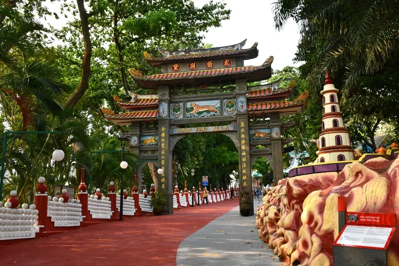 Haw Par Villa là công viên độc đáo ở Singapore