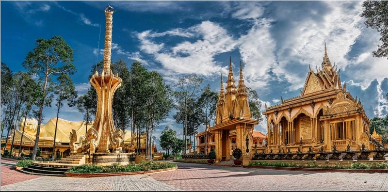 Hệ thống chùa tại Trà Vinh dày đặc và độc đáo