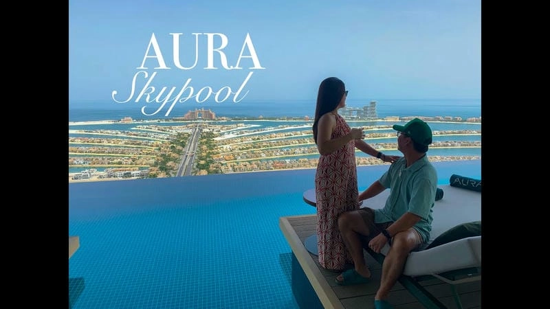 Thiết kế và không gian ấn tượng tại Aura Skypool