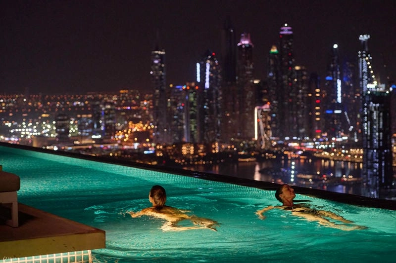 Aura Skypool Dubai mang đến tầm nhìn tuyệt đẹp