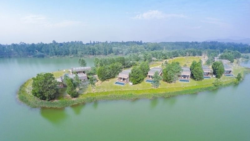 Hồ Đại Lải là điểm nghỉ dưỡng lý tưởng cuối tuần