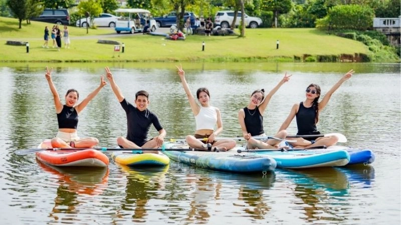 Hồ Đại Lải thích hợp cho chuyến đi gần Hà Nội