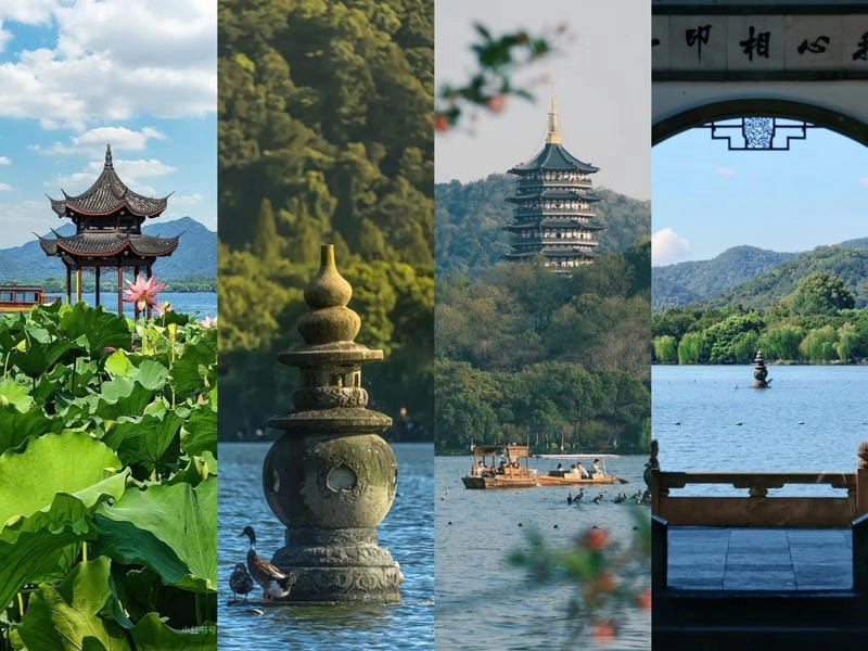 Chiêm ngưỡng cảnh đẹp Hồ Tây Hàng Châu thơ mộng