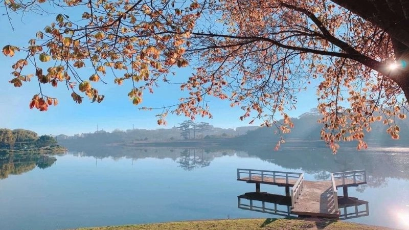 Hồ Xuân Hương Đà Lạt ảnh đẹp thơ mộng