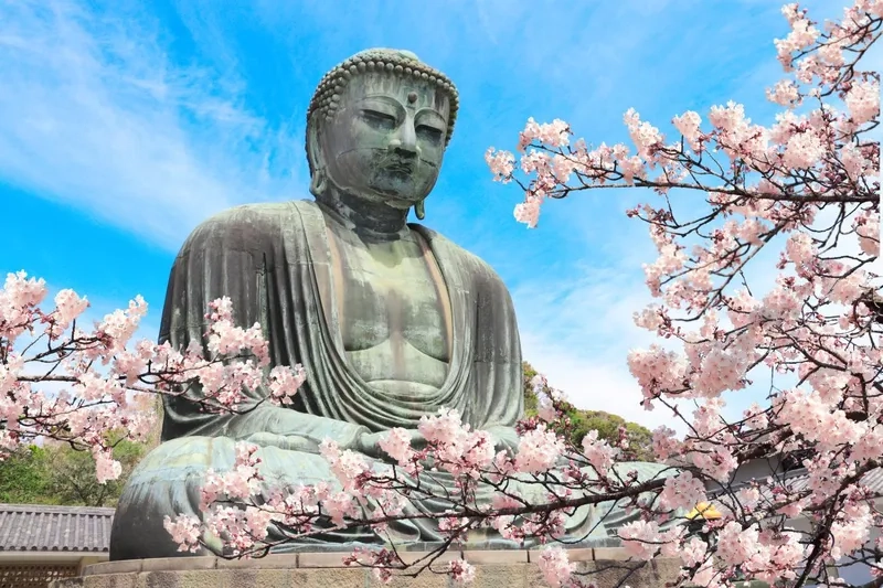 Tượng Đại Phật Kamakura sừng sững uy nghi
