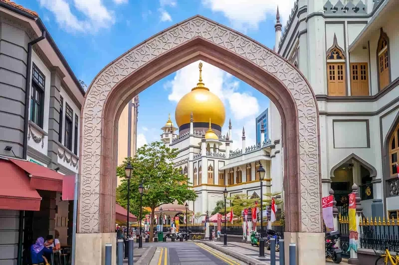 Kampong Glam ghi dấu với kiến trúc Hồi giáo