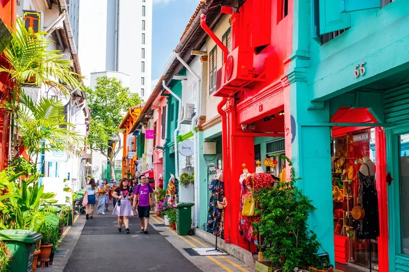 Kampong Glam thu hút du khách bởi sự cổ kính