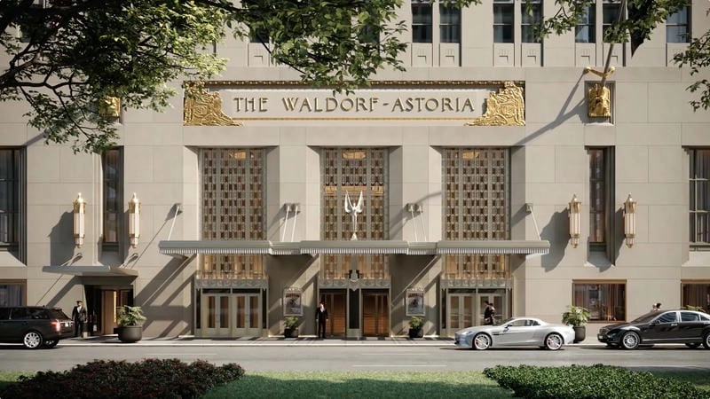 Ngắm nhìn Waldorf Astoria Chicago hình ảnh đẳng cấp