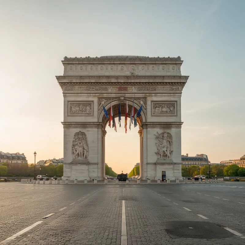 Khải Hoàn Môn là dấu ấn lịch sử của nước Pháp kiên cường