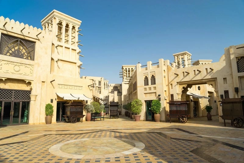Kiến trúc ấn tượng tại Souk Madinat Jumeirah