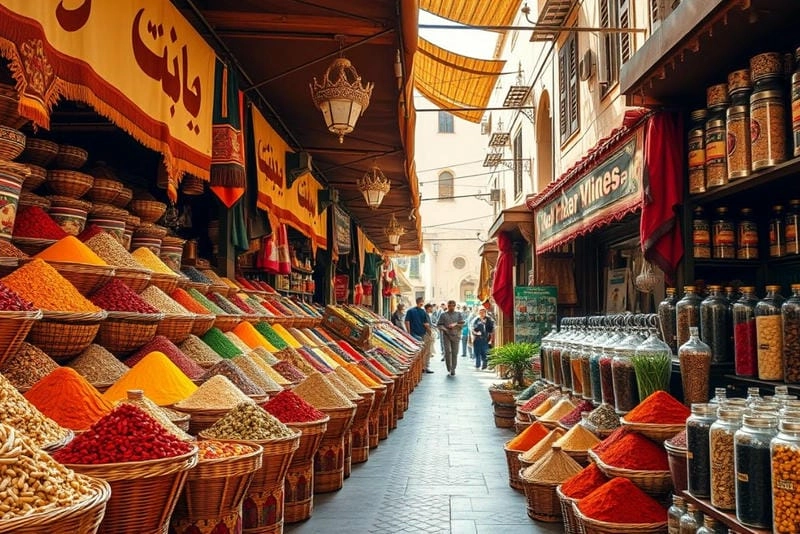 Khu phố chợ Souk Madinat Jumeirah lý tưởng để tham quan vui chơi