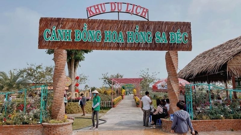 Thư giãn làng hoa Sa Đéc giữa không gian thơ mộng