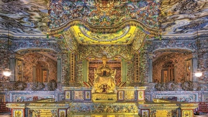 Lịch sử Lăng Khải Định gắn liền triều Nguyễn