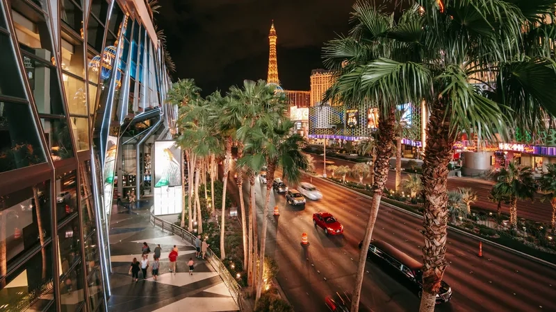 Phong cảnh đẹp tuyệt vời của Las Vegas làm ta say đắm
