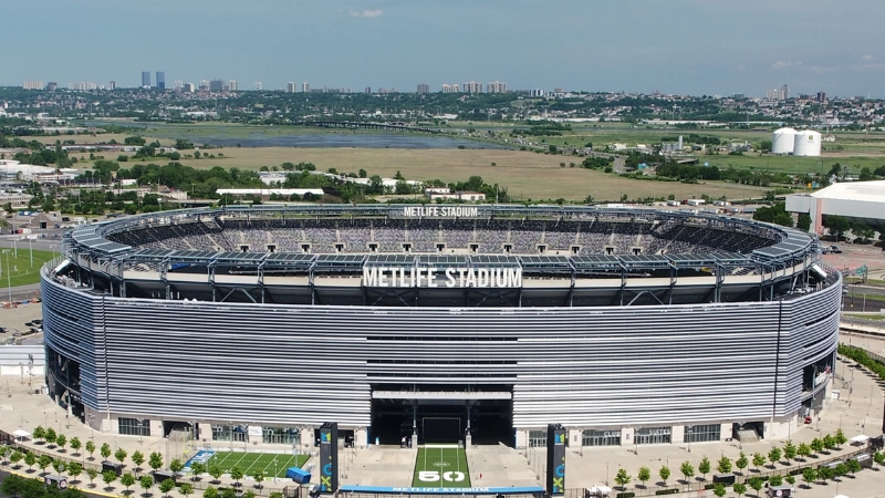 Lịch sử và thiết kế của sân MetLife Stadium