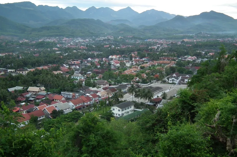 Luang Prabang nổi bật với cảnh sắc hữu tình