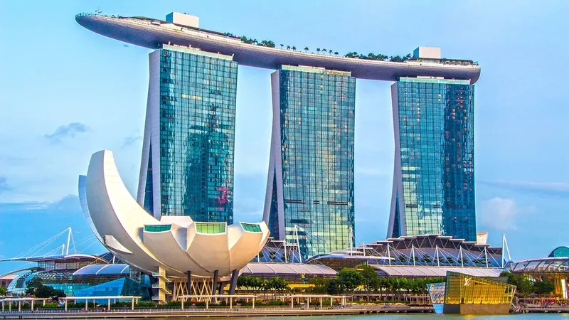 Marina Bay Sands là một trong những biểu tượng nổi bật nhất của Singapore