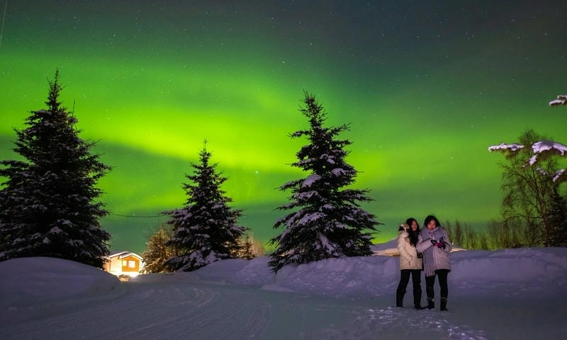 Những địa điểm lý tưởng ngắm Bắc Cực quang Alaska làm say lòng người