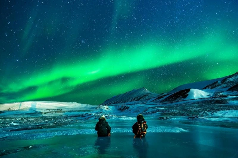 Ánh sáng phương Bắc đẹp như tranh vẽ