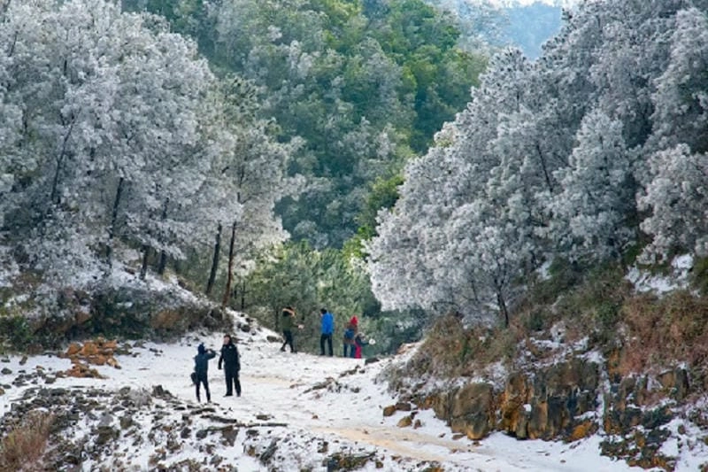 Sơn La lạnh giá vào đông tạo nên nét đẹp mộc mạc