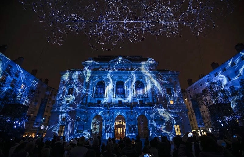Đèn lễ hội ánh sáng Lyon lung linh