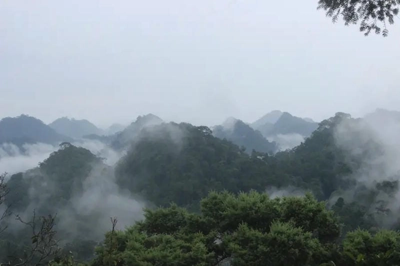 Sương mù mùa đông Bắc Kạn phủ nhẹ như mơ giữa núi rừng