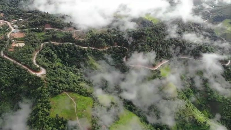 Nét đẹp đặc trưng của Điện Biên mùa đông sương mù huyền ảo