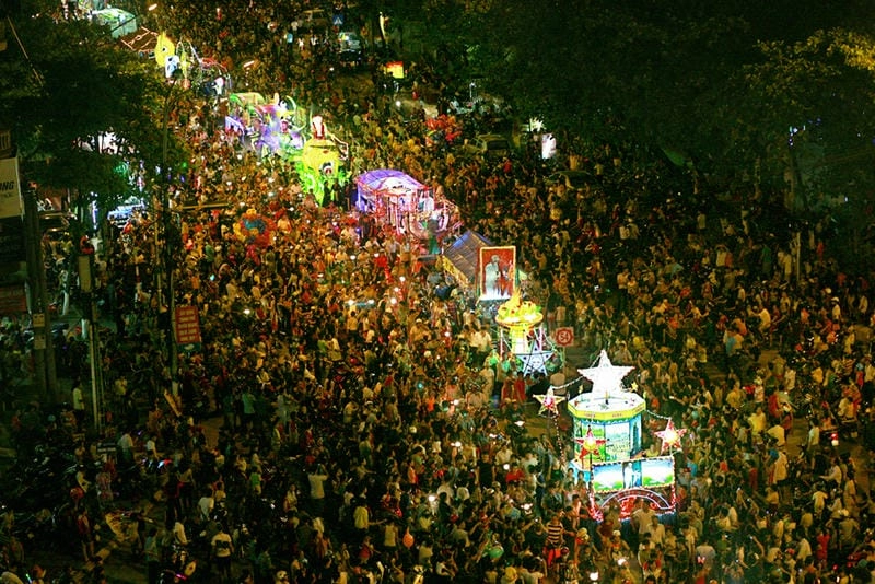 Tuyên Quang về đêm mùa đông đầy huyền bí